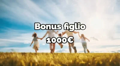 AVVISO BONUS FIGLIO